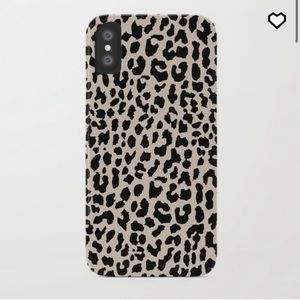 Tan Cheetah iPhone Case (Society6)